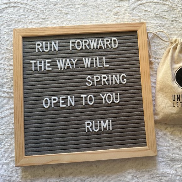 Underwood Letterpress Letter Board 10in x 10in - Picture 1 of 3